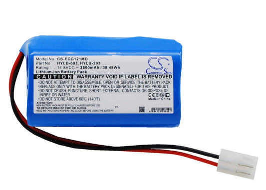 14.8V 2600mAh/38.48Wh Li-ion Medical Battery for Biocare