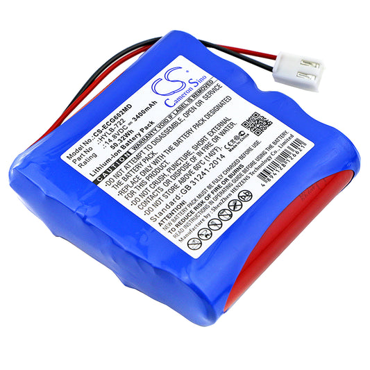 14.8V 3400mAh/50.32Wh Li-ion Medical Battery for Biocare