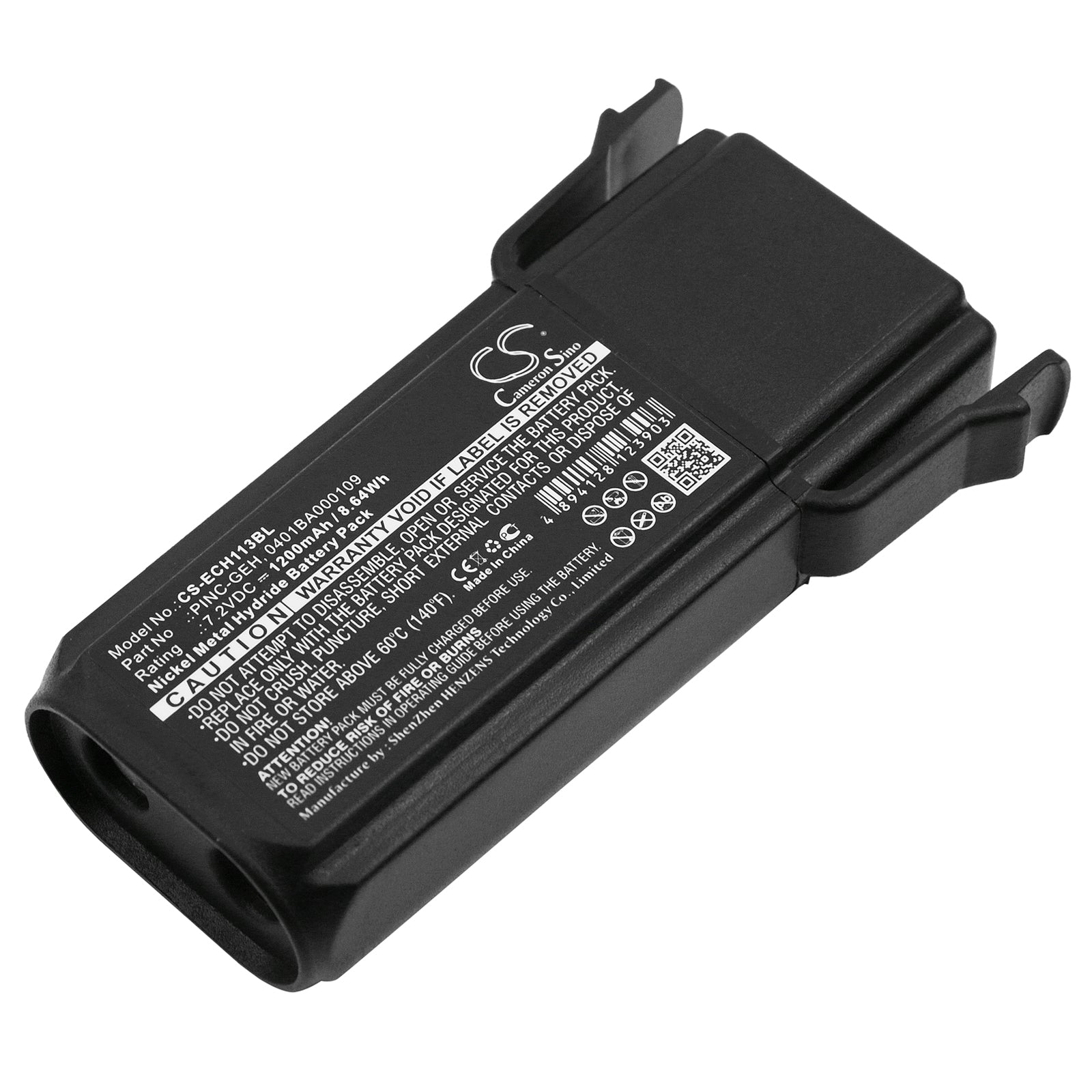 CS-ECH113BL Replacement Battery – Compatible with CONTROL-GEH-A, CONTROL-GEH-D, Elca Techno-M, GENIO-M, GENIO-P, GENIO-PUNTO, Genio-Sfera, Genio-Silux, PINC-GEH, SFERA GENIO, SILUX GENIO, TECHNO-M