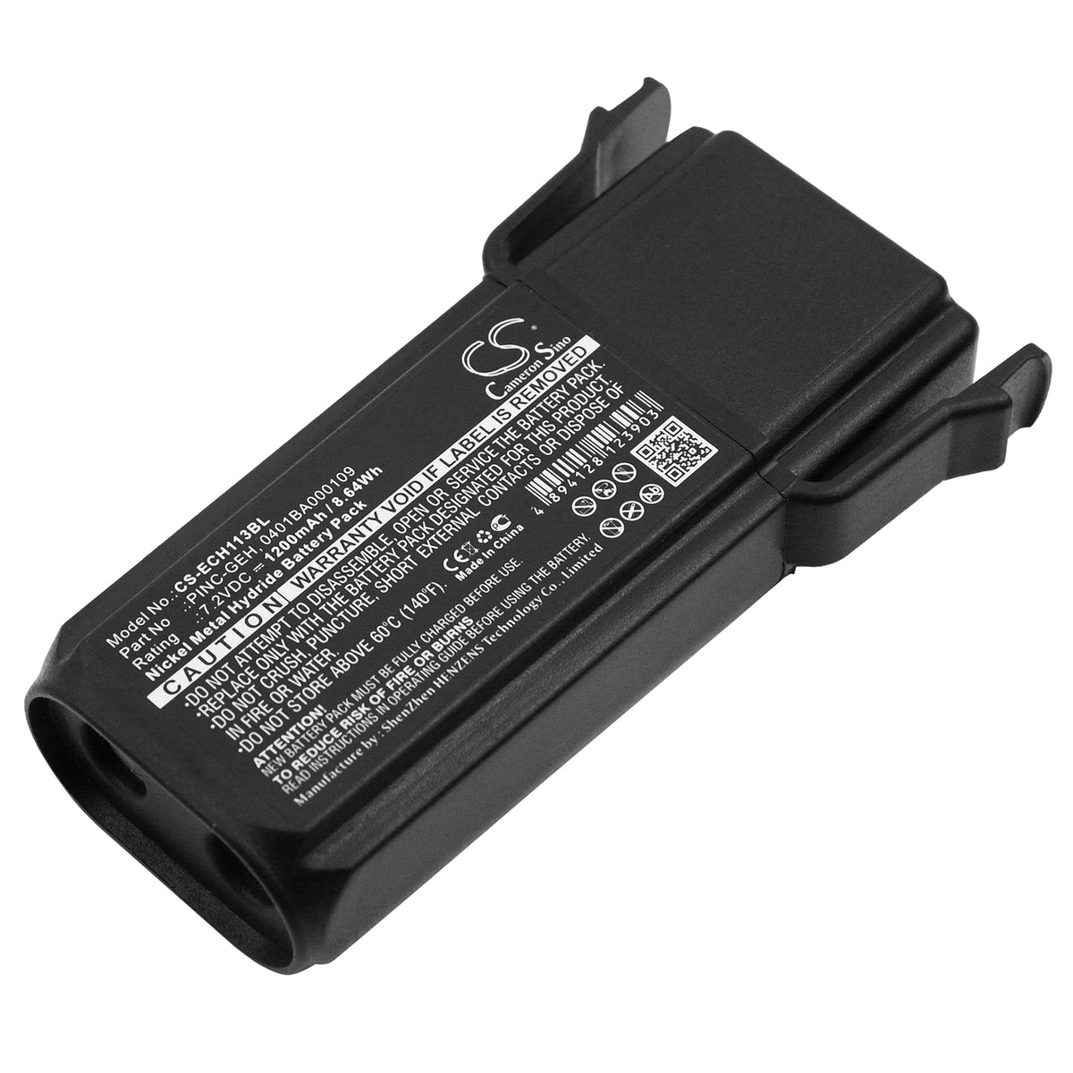 CS-ECH113BL Replacement Battery – Compatible with CONTROL-GEH-A, CONTROL-GEH-D, Elca Techno-M, GENIO-M, GENIO-P, GENIO-PUNTO, Genio-Sfera, Genio-Silux, PINC-GEH, SFERA GENIO, SILUX GENIO, TECHNO-M