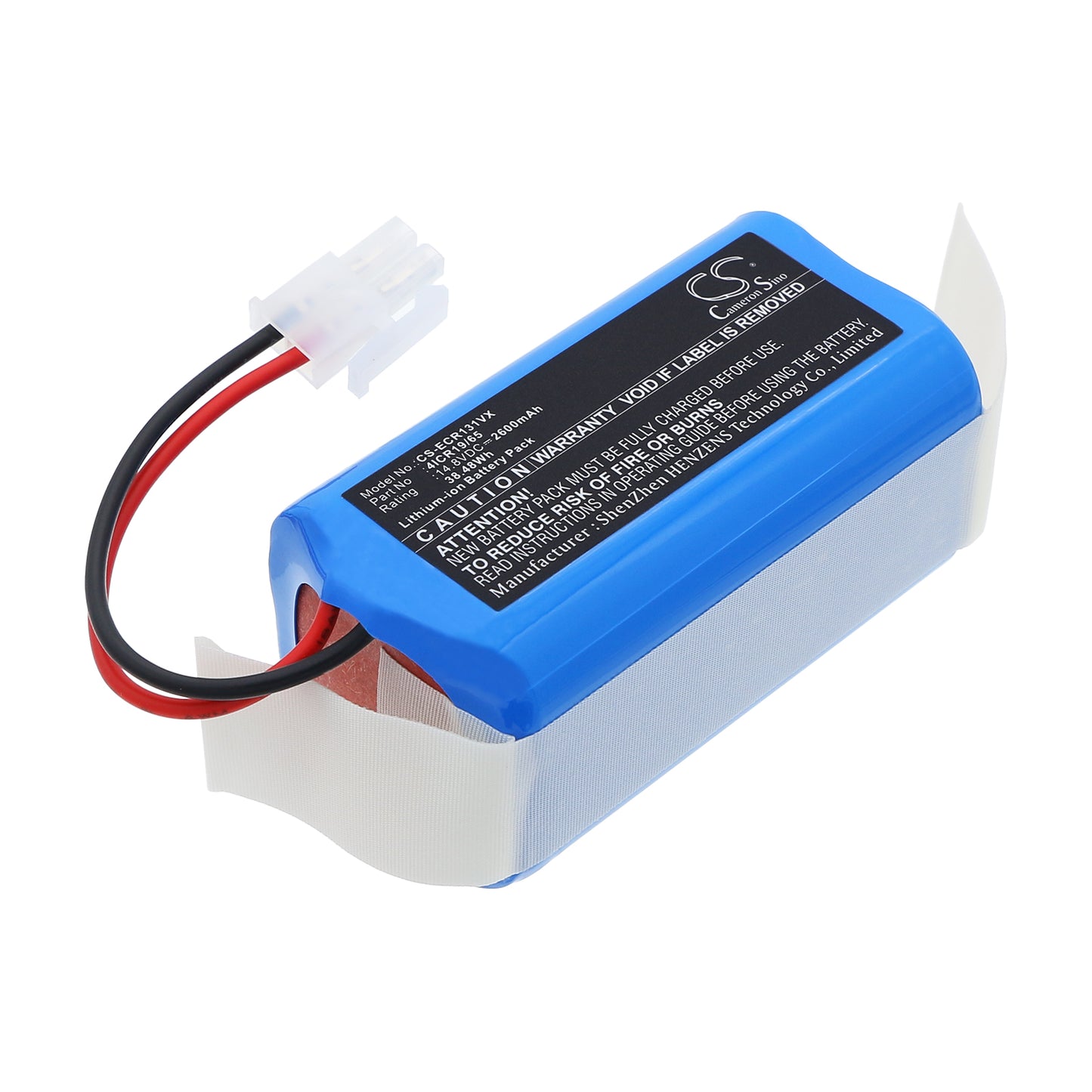 14.8V 2600mAh/38.48Wh Li-ion Vacuum Battery for Dibea