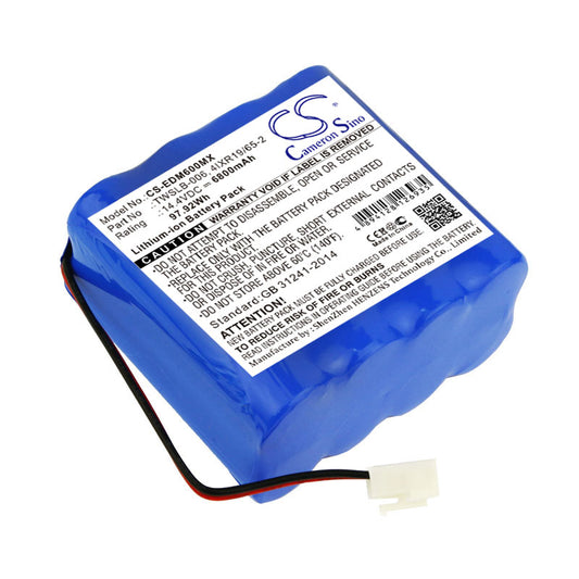 14.4V 6800mAh/97.92Wh Li-ion Medical Battery for EDAN