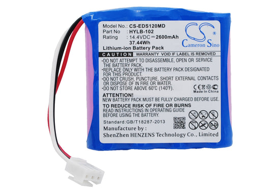 14.4V 2600mAh/37.44Wh Li-ion Medical Battery for COMEN