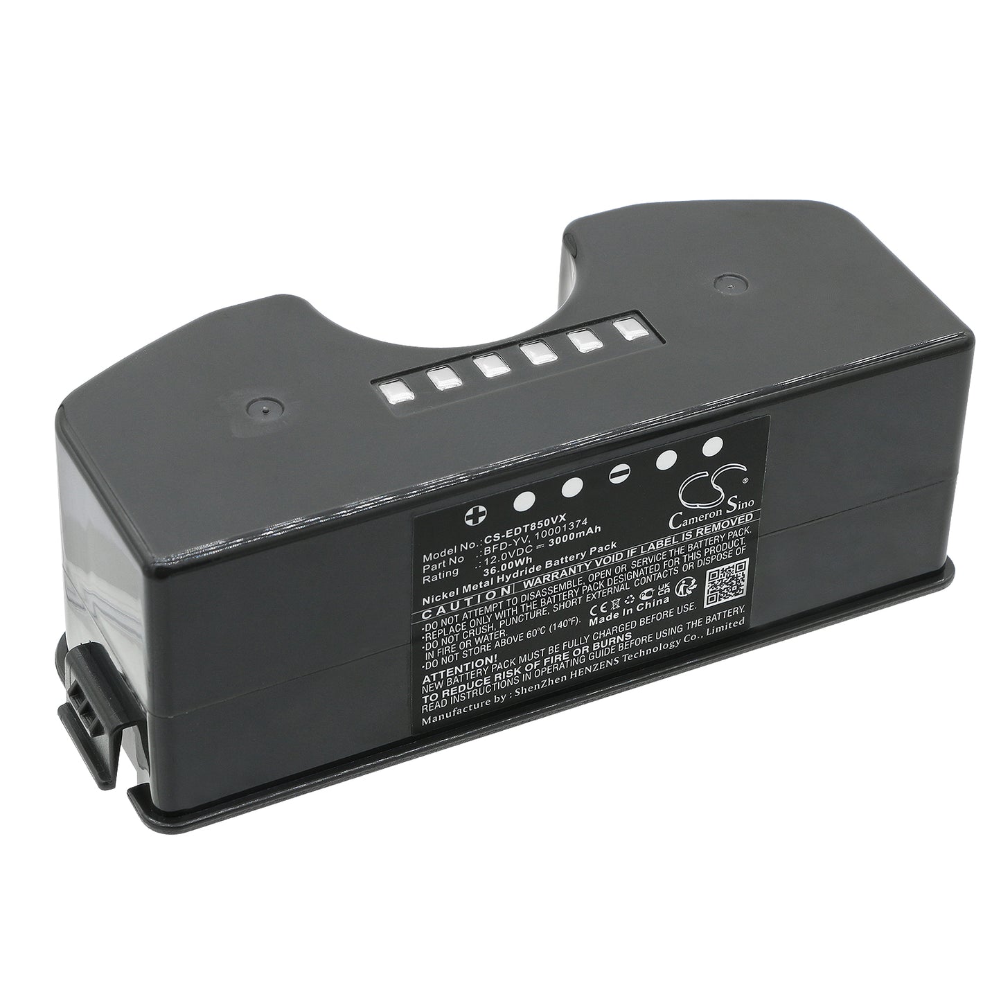 CS-EDT850VX Replacement Battery – Compatible with Deebot DT83, Deebot M81, Deebot M81 Pro, DM81, DN650, DT85, DT85G, DT87G