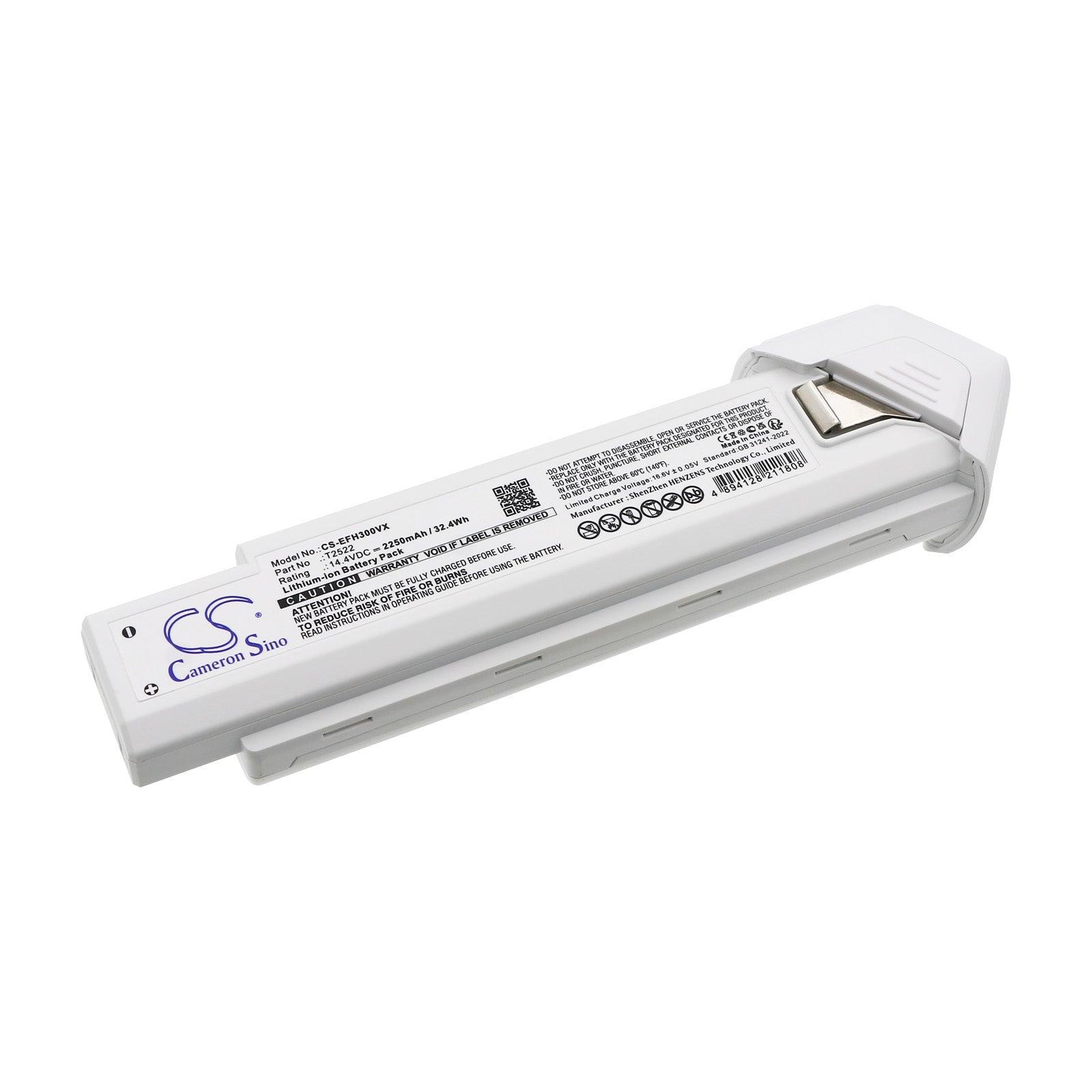 CS-EFH300VX Replacement Battery – Compatible with Homevac H30