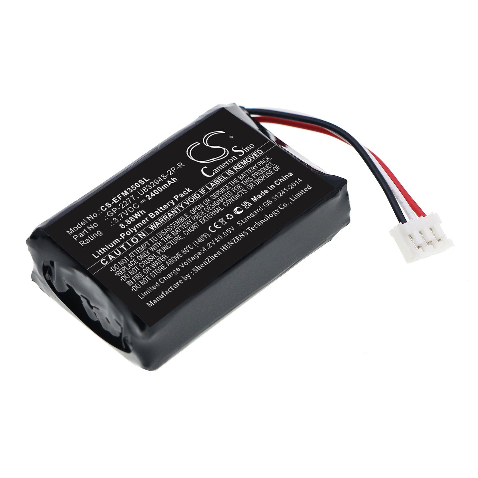 CS-EFM350SL Replacement Battery – Compatible with PPM-350D, PPM-350D PON Power Meter