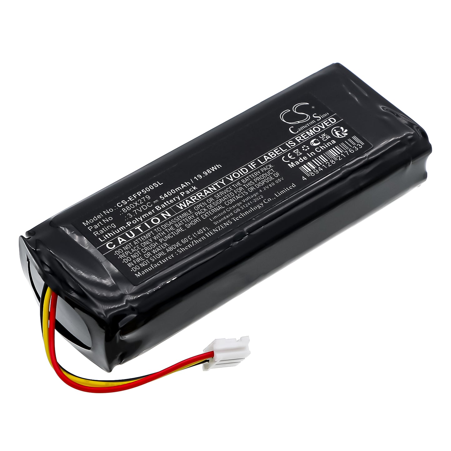 CS-EFP500SL Replacement Battery – Compatible with FIP-500 fiber inspection scope, FIP-500-KIT-1, FIP-500-KIT-2, FIP-500-KIT-3