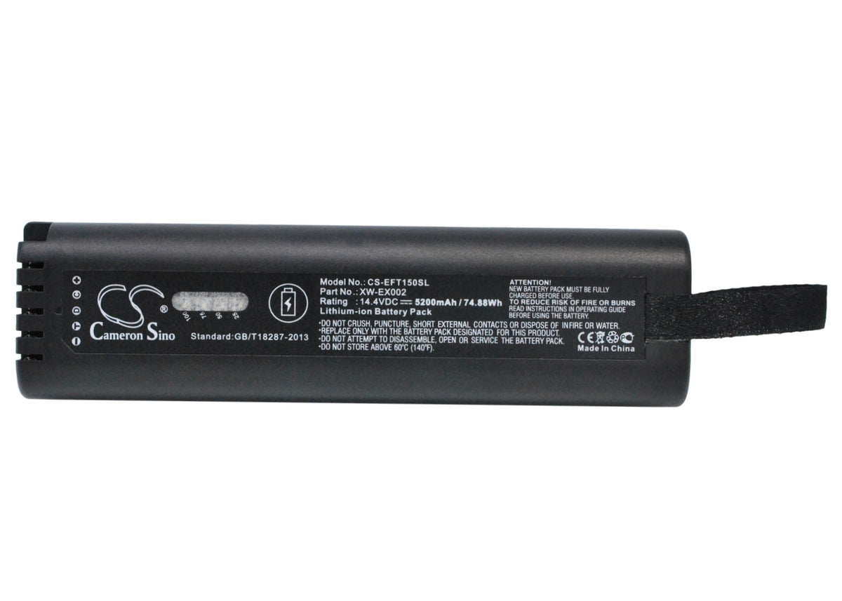 14.4V 5200mAh/74.88Wh Li-ion Equipment/Survey Battery for EXFO