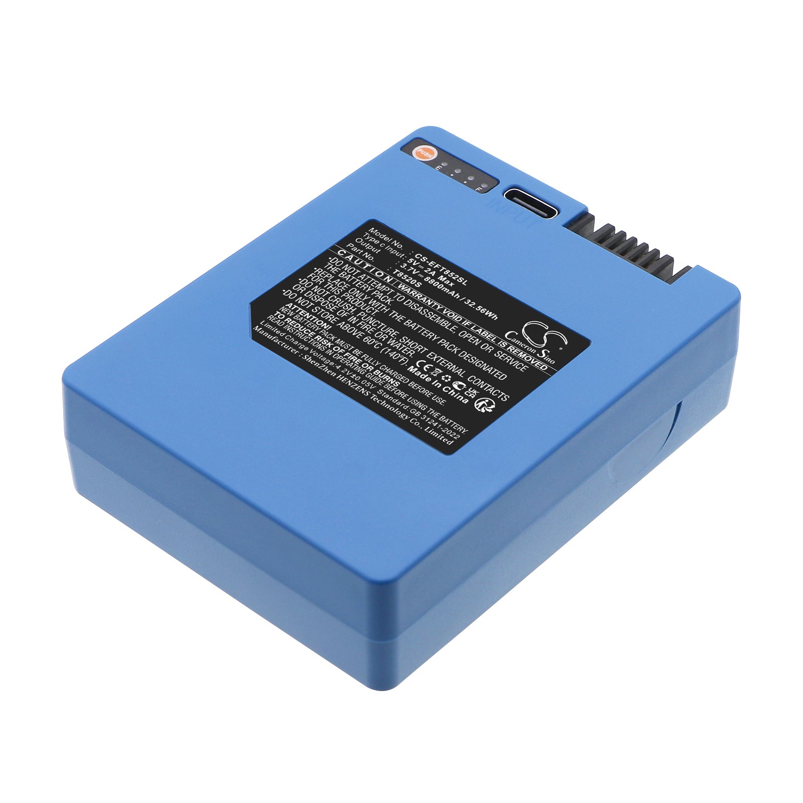 CS-EFT852SL Replacement Battery – Compatible with E330, eufyCam 3, S230 3-in-1 Video Smart Lock a, S330, S330 eufyCam, Smart Delivery Box, Smart Lock Touch, Smart Lock Touch & Wi-Fi, T8520, T8520S