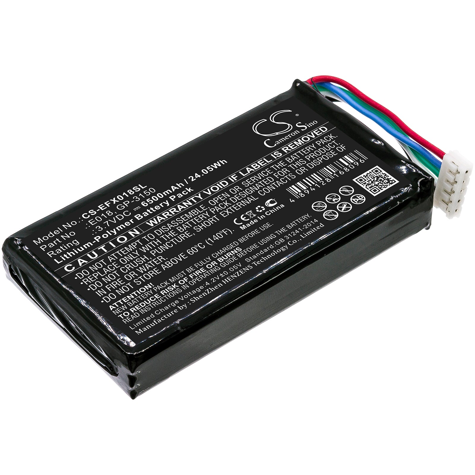 CS-EFX018SL Replacement Battery – Compatible with OX1, OX1 Optical Explorer, OX1 Optical Fiber Multimeter