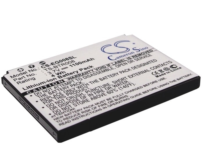 3.7V 1100mAh/4.0Wh Li-ion Mobile/SmartPhone Battery for Toshiba