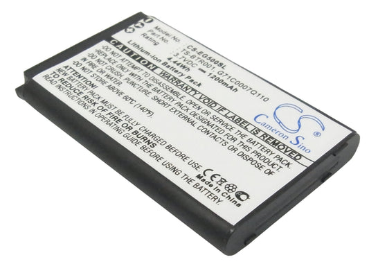 3.7V 1200mAh/4.44Wh Li-ion Mobile/SmartPhone Battery for Toshiba