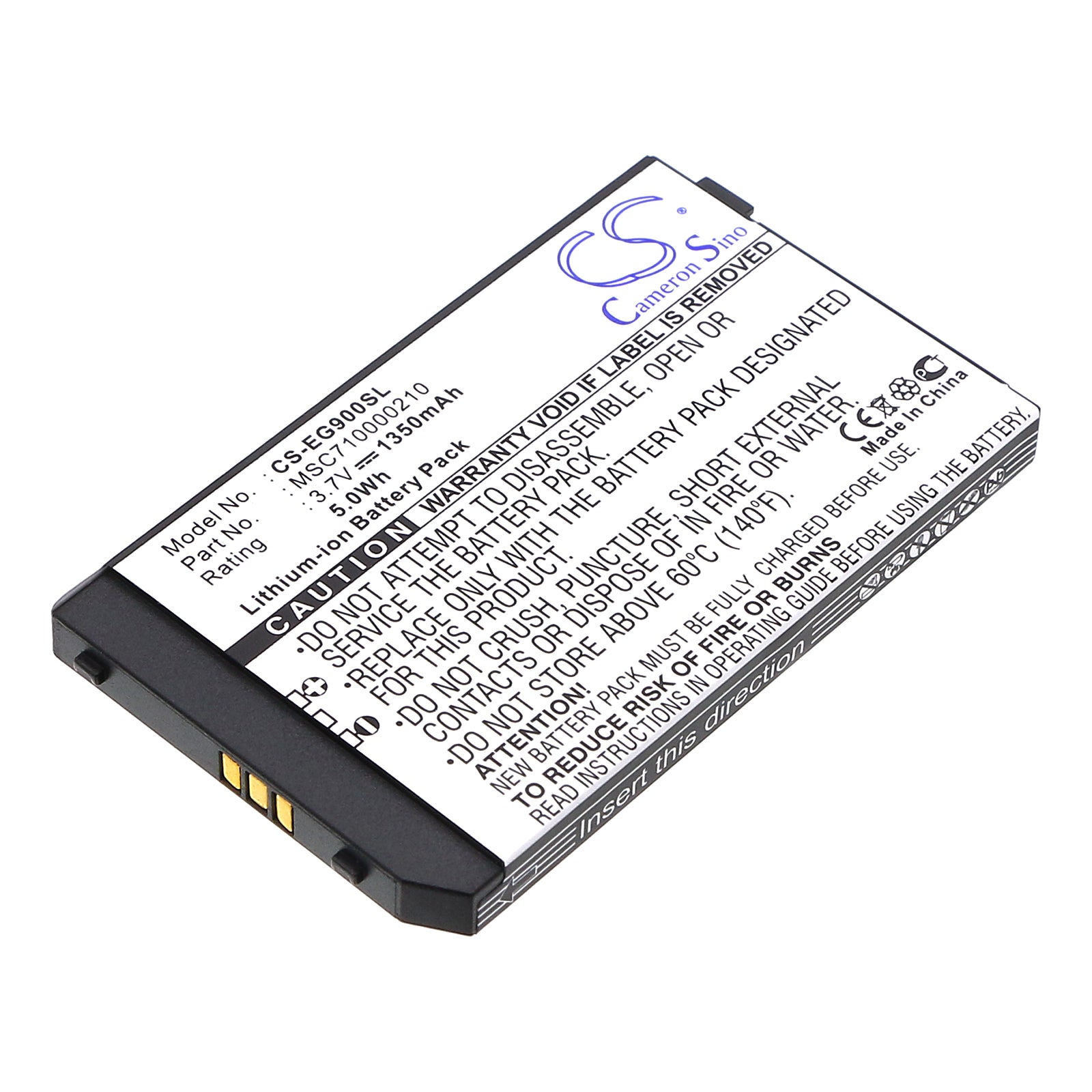 3.7V 1350mAh/5.0Wh Li-ion Mobile/SmartPhone Battery for SoftBank