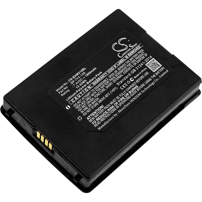 7.4V 1800mAh/13.32Wh Li-Polymer Equipment/Survey Battery for E-SEEK