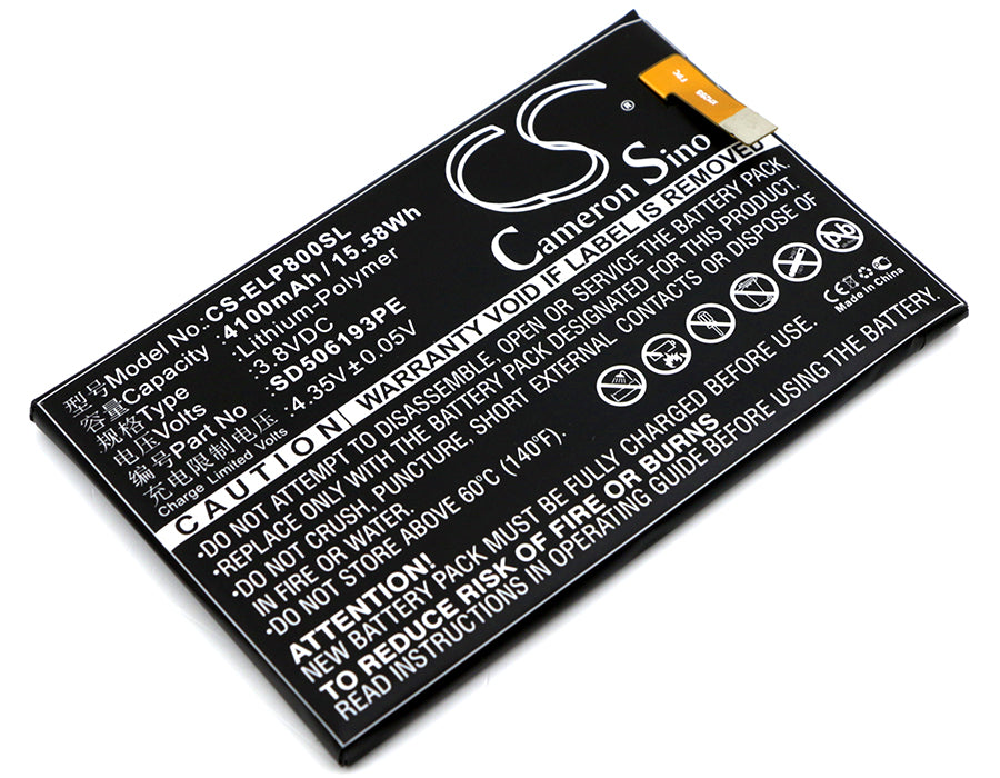 3.8V 4100mAh/15.58Wh Li-Polymer Mobile/SmartPhone Battery for Elephone