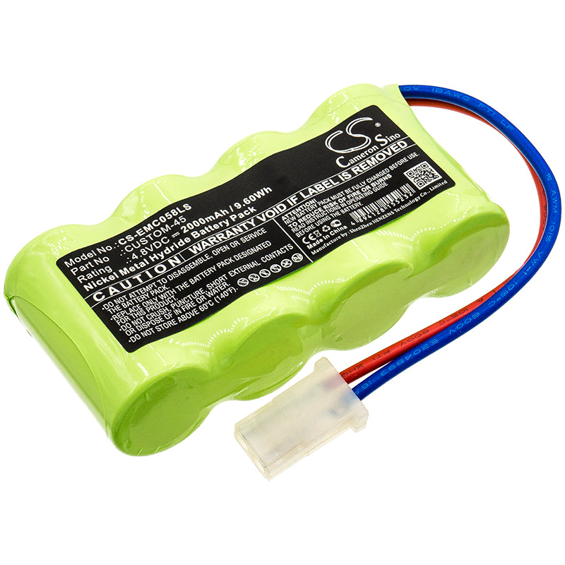 CS-EMC058LS Replacement Battery – Compatible with ELB0502N, ELB4714N, ELB4814N, ENB048015, LV S 1 R 120/277 EL N UM 4X, LV S W 1 R 120/277 EL N, NIC0095, OSA058SC, Prescolite E2377-01-00