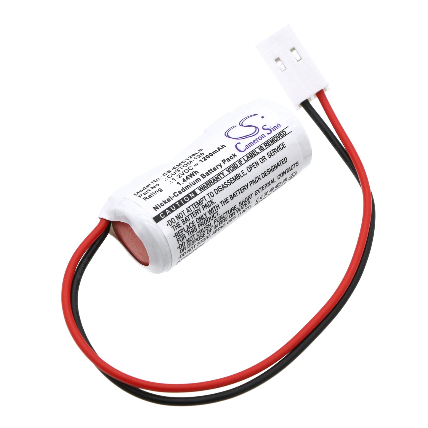 CS-EMC128LS Replacement Battery – Compatible with ELB0300, ELB0604N, ELB1P201N1, NIC002