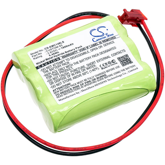3.6V 1800mAh/6.48Wh Ni-MH Emergency Lighting Battery for Cooper