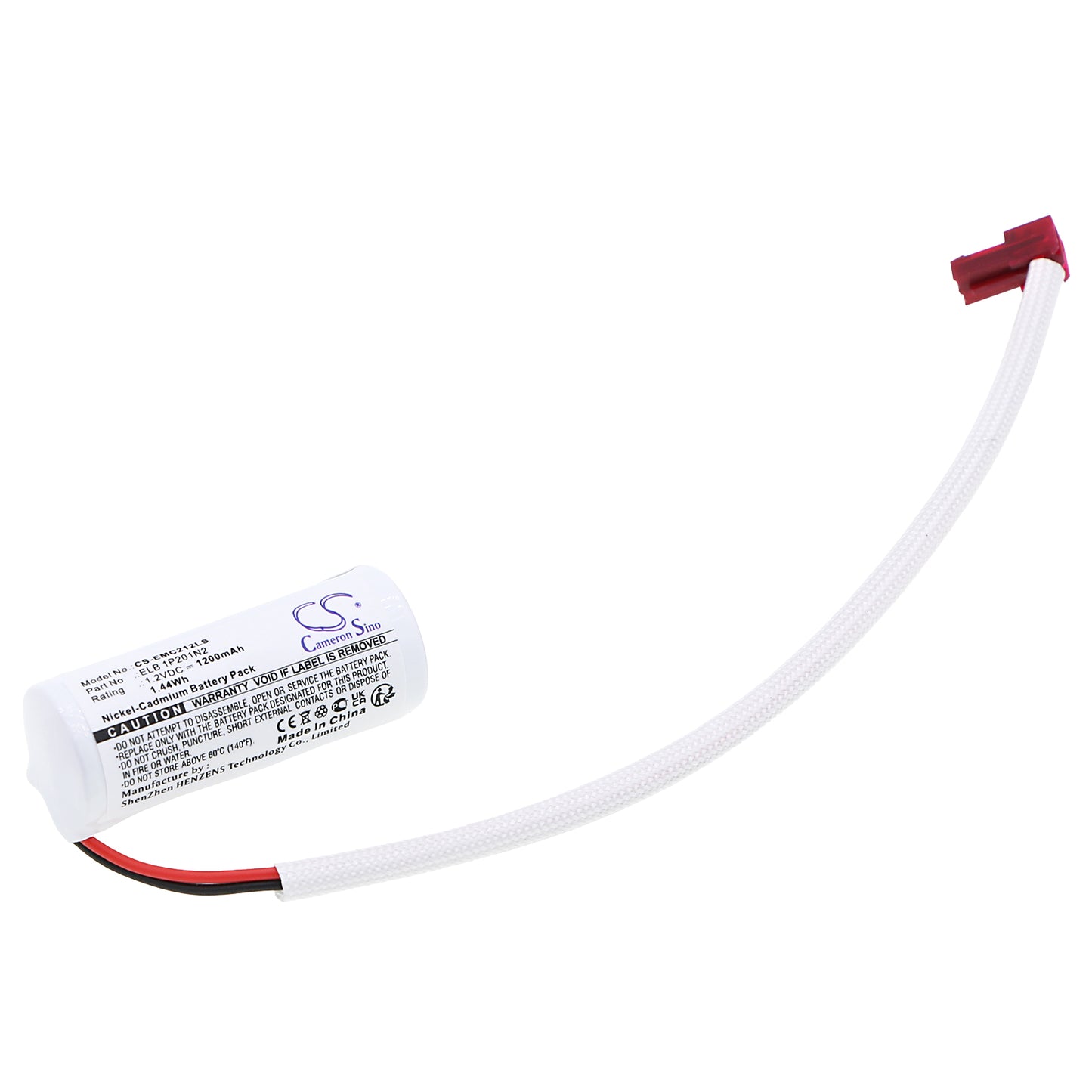CS-EMC212LS Replacement Battery – Compatible with LE S 1 R 120/277 EL N, LE S 1 R 120/277 EL N SD, LE S 2 R 120/277 EL N, LE S 2 R 120/277 EL N SD, LE S W 1 R 120/277 EL N, LE S W 1 R 120/277 ELN SD, LE S W 2 R 120/277 EL N, LE S W 2 R 120/277 ELN SD, LQM S W 3 G 120/277 ELNSD, LQM S W 3 G ELN 120/277M6, LQM S W 3 R 120/277 ELNSD, LQM S W 3 R ELN 120/277M6, LX S W 3 G 120/277 EL N, LX W 3 R EL N