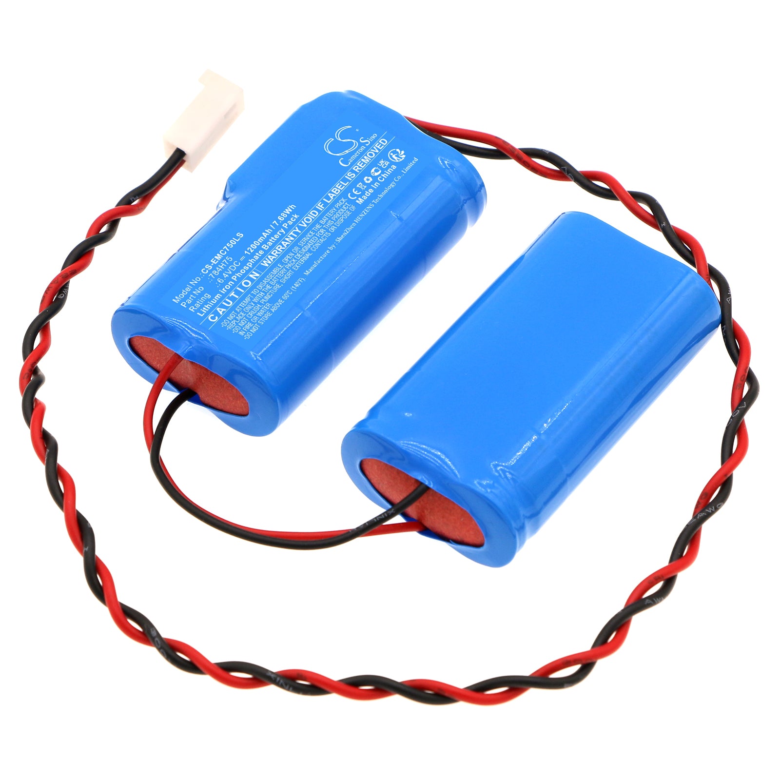 CS-EMC750LS Replacement Battery – Compatible with EVCUGWD4, EVCURWD4