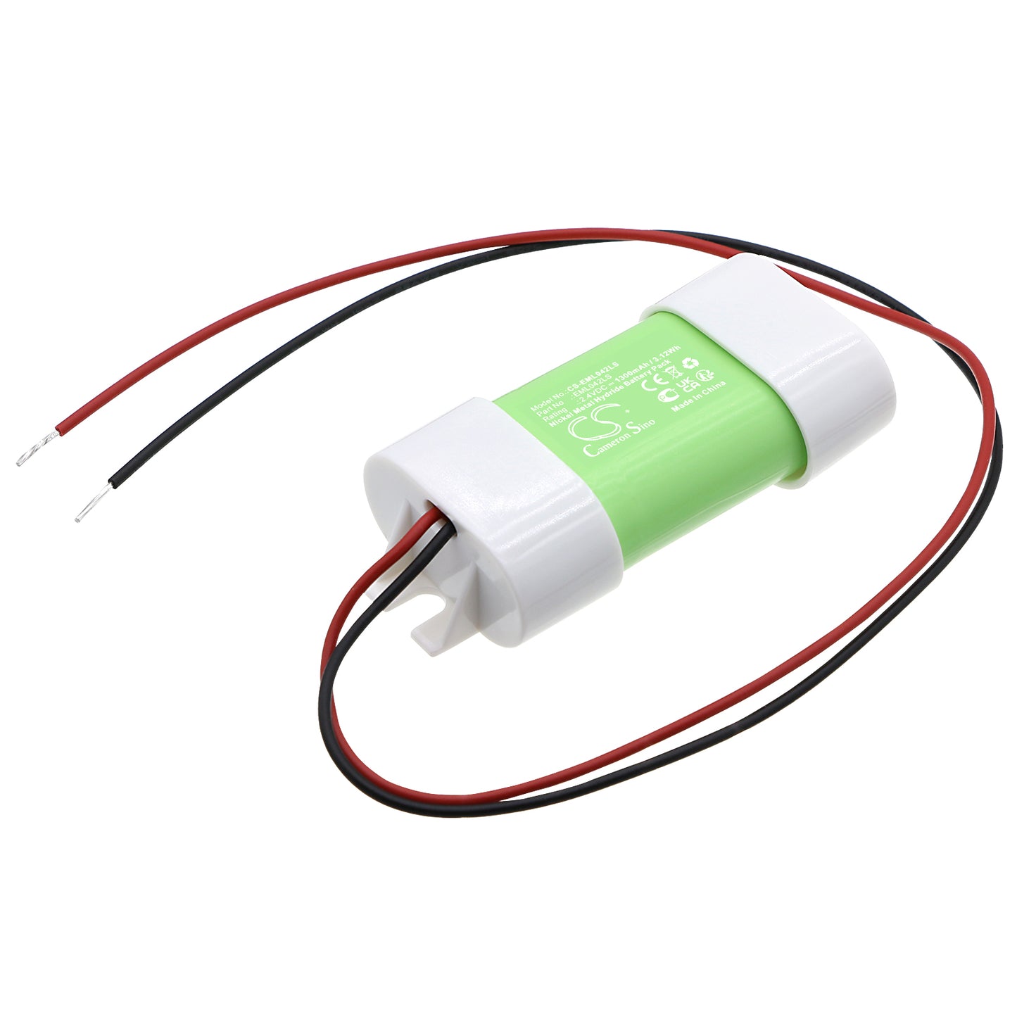 CS-EML042LS Replacement Battery – Ni-MH 2.4 1300mAh / 3.12Wh
