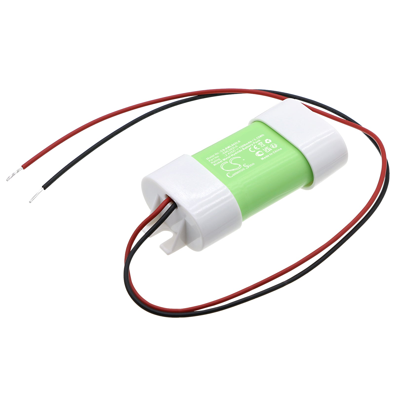 CS-EML042LS Replacement Battery – Ni-MH 2.4 1300mAh / 3.12Wh