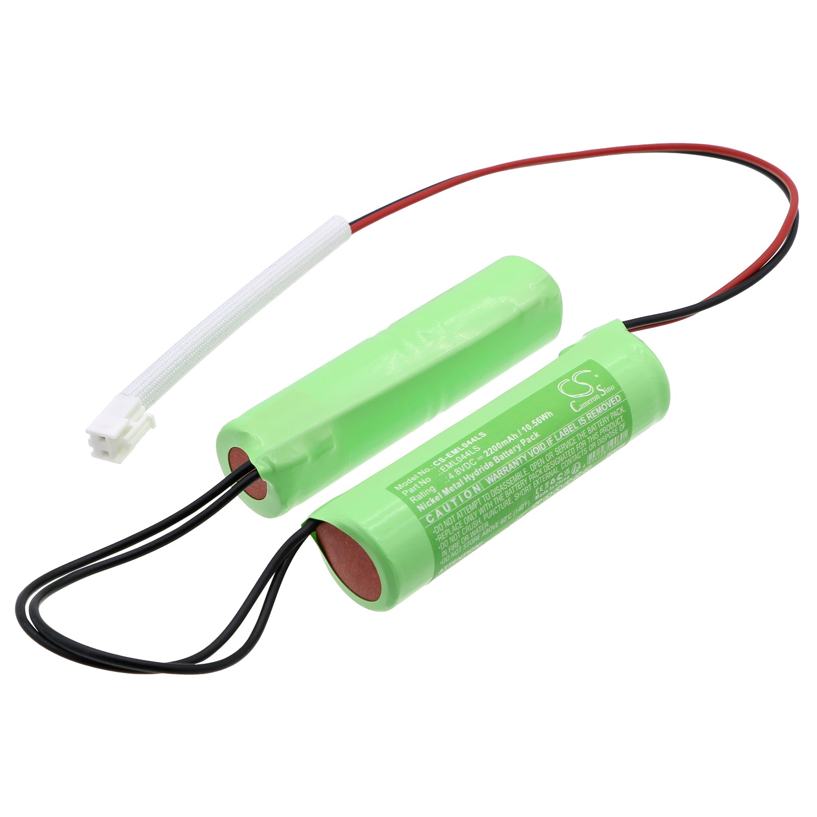 CS-EML044LS Replacement Battery – Ni-MH 4.8 2200mAh / 10.56Wh
