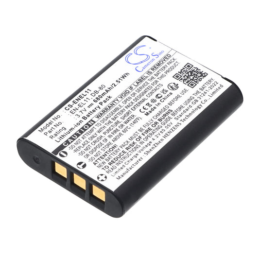 3.7V 680mAh/2.5Wh Li-ion Camera Battery for OLYMPUS