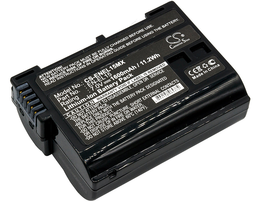 7V 1600mAh/11.20Wh Li-ion Camera Battery for Nikon