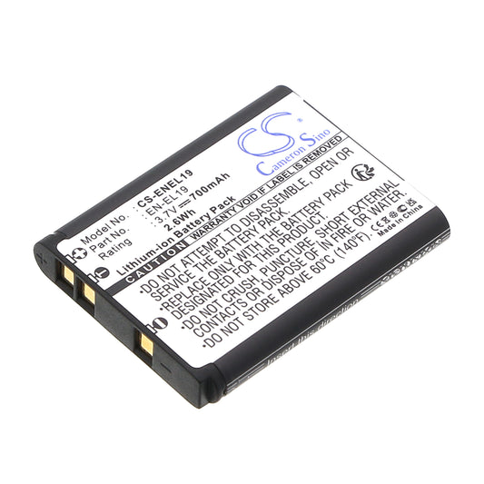 3.7V 700mAh/2.59Wh Li-ion Camera Battery for Nikon
