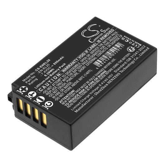 7.4V 850mAh/6.29Wh Li-ion Camera Battery for Nikon