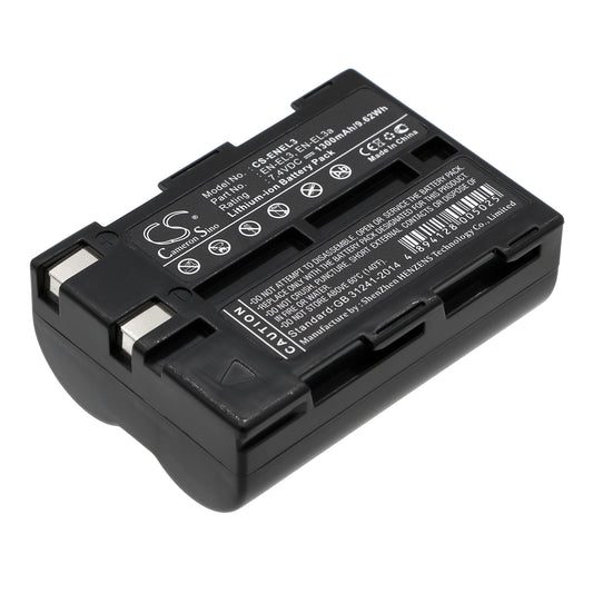 7.4V 1300mAh Li-ion Camera Battery for Nikon