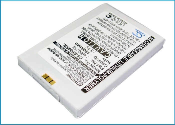 3.7V 1300mAh/4.81Wh Li-Polymer Mobile/SmartPhone Battery for BlueMedia