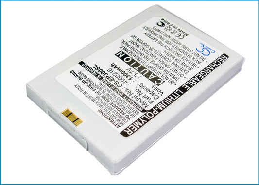 3.7V 1300mAh/4.81Wh Li-Polymer Mobile/SmartPhone Battery for E-TEN