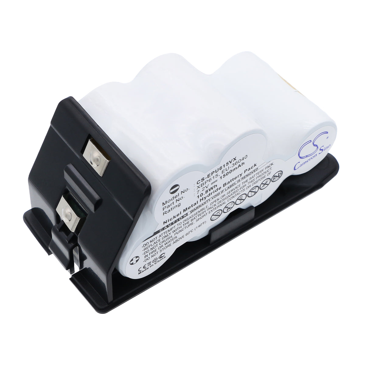 Shark UV615 replacement battery 7.2V 1500mAh, CS-EPU615VX