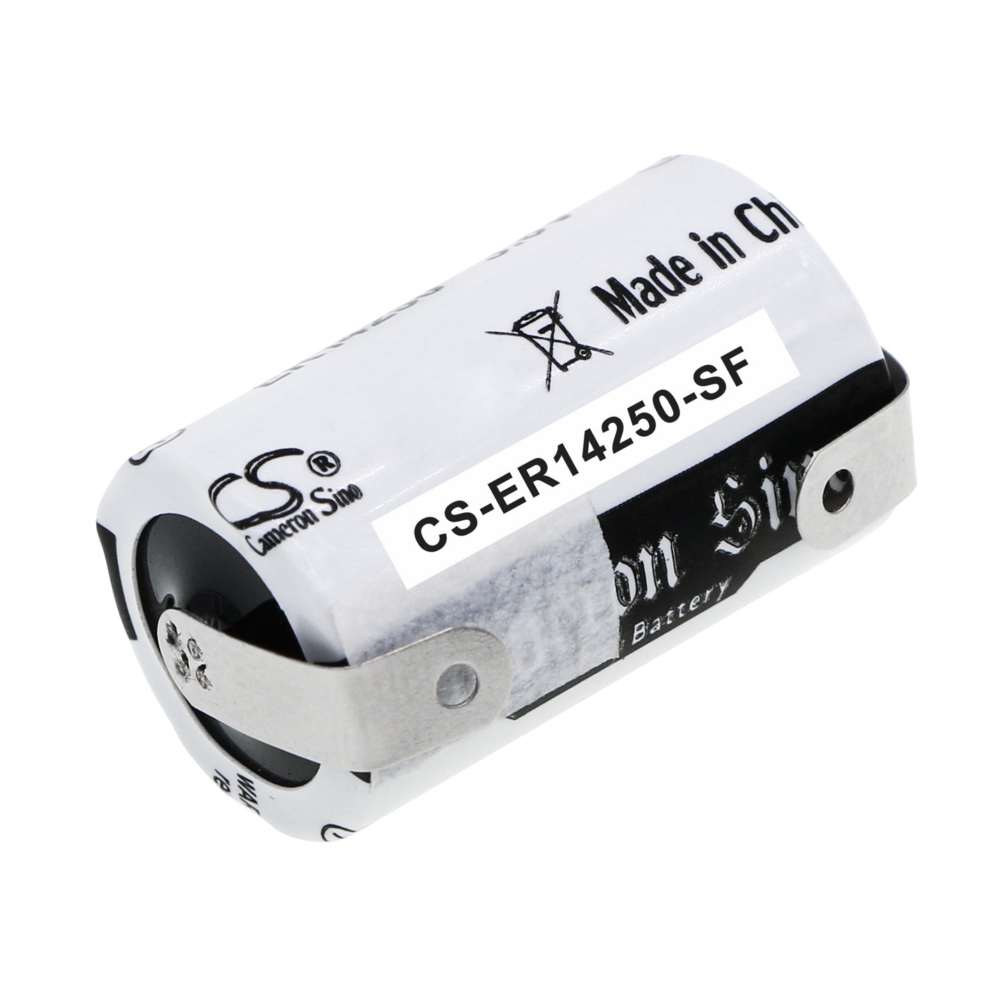 CS-ER14250-SF Replacement Battery – Li-MnO2 3.6 1200mAh / 4.32Wh