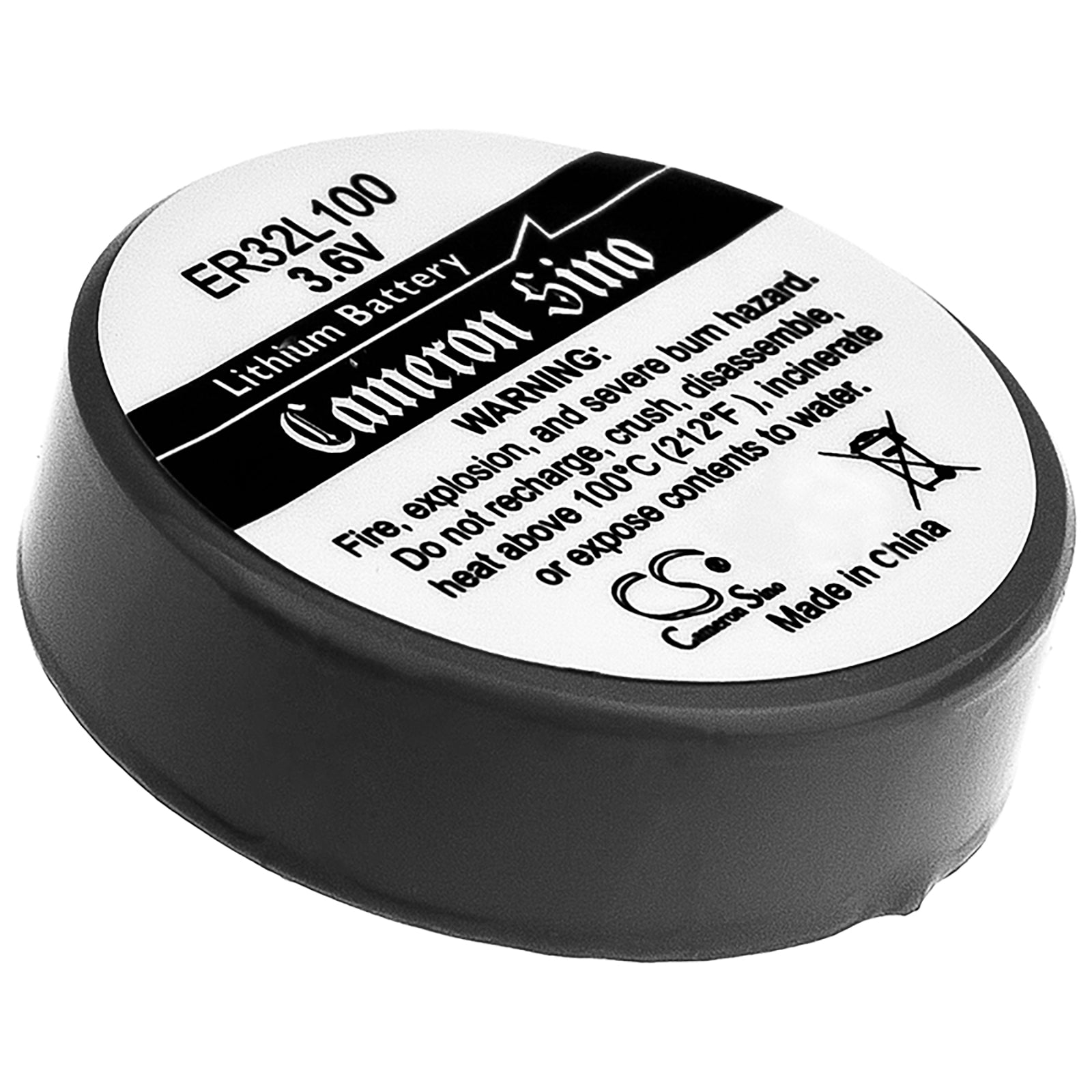 CS-ER32100 Replacement Battery – Li-SOCl2 3.6 1000mAh / 3.6Wh