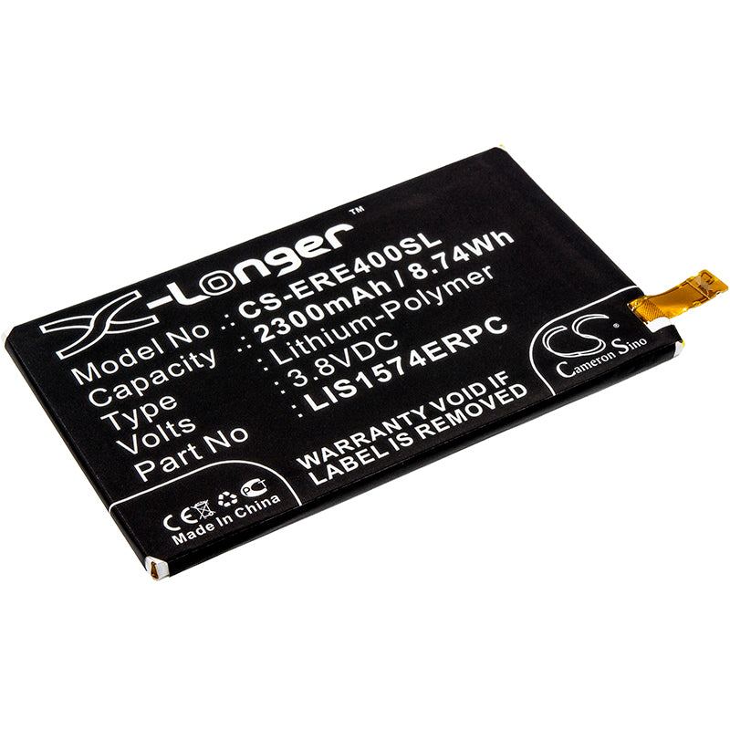 3.8V 2300mAh/8.74Wh Li-Polymer Mobile/SmartPhone Battery for Sony Ericsson