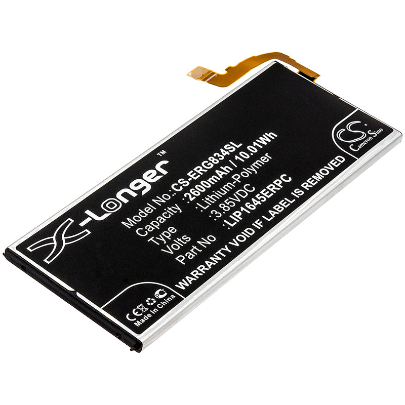 CS-ERG834SL Replacement Battery – Compatible with 701SO, G8341, G8342, G8343, PF31, SO-01K, SOV36, WiMAX 2+, Xperia XZ1, Xperia XZ1 WiMAX 2+, XZ1 TD-LTE