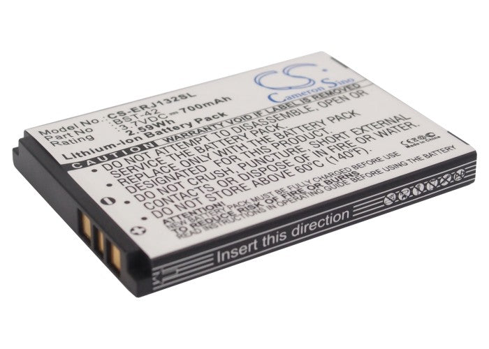 3.7V 700mAh/2.59Wh Li-ion Mobile/SmartPhone Battery for Sony Ericsson