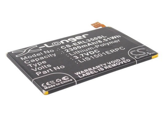 3.7V 2300mAh/8.51Wh Li-Polymer Mobile/SmartPhone Battery for Sony Ericsson