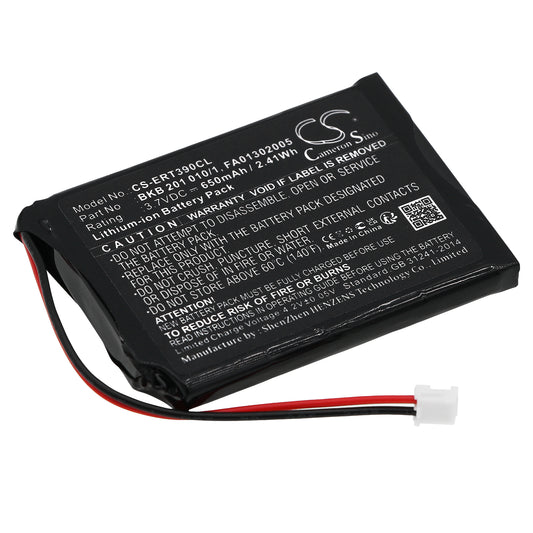 3.7V 650mAh/2.41Wh Li-ion Cordless Phone Battery for Innovaphone