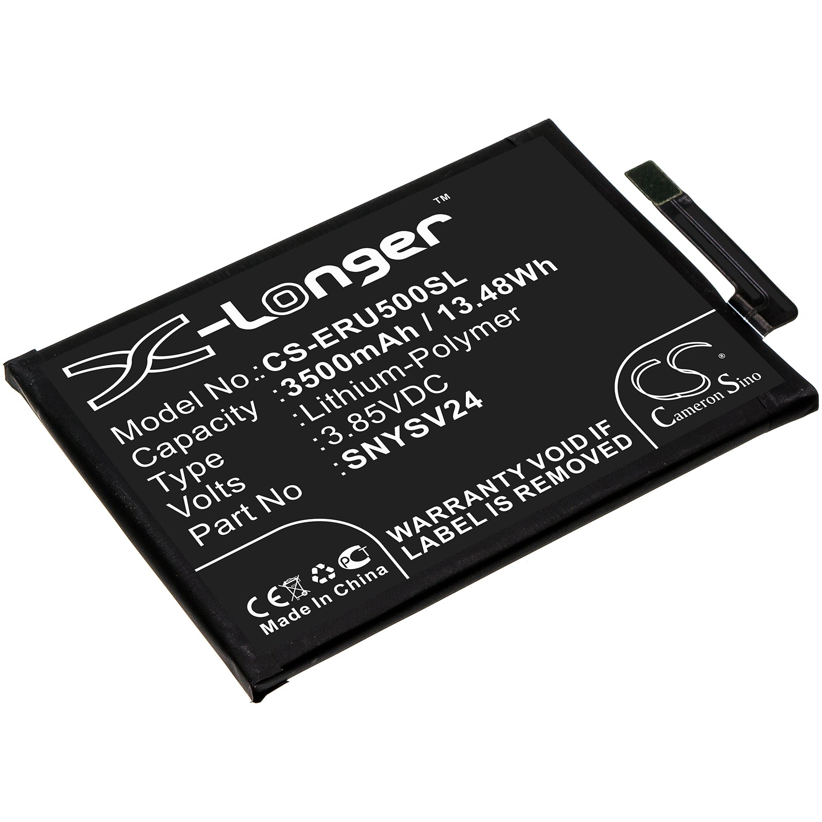 CS-ERU500SL Replacement Battery – Compatible with A001SO, SO-41A, SOV43, Xperia 10 II, Xperia 10 Mk.2, XQ-AU42, XQ-AU5, XQ-AU51