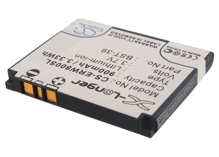 3.7V 900mAh/3.33Wh Li-ion Mobile/SmartPhone Battery for Sony Ericsson