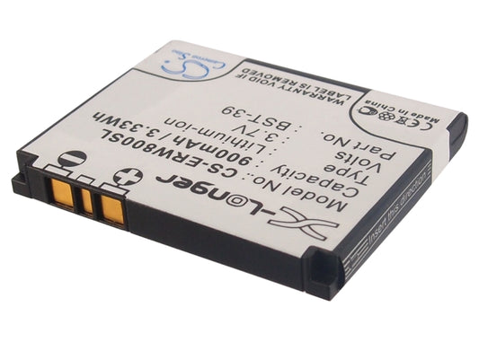 3.7V 900mAh/3.33Wh Li-ion Mobile/SmartPhone Battery for Sony Ericsson