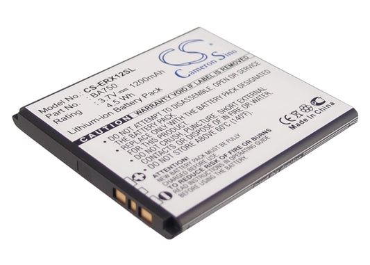 3.7V 1200mAh/4.44Wh Li-ion Mobile/SmartPhone Battery for Sony Ericsson