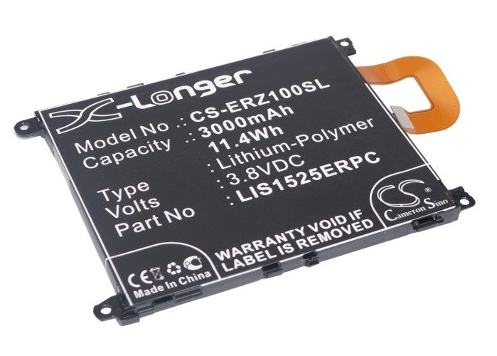 3.8V 3000mAh/11.4Wh Li-Polymer Mobile/SmartPhone Battery for Sony Ericsson