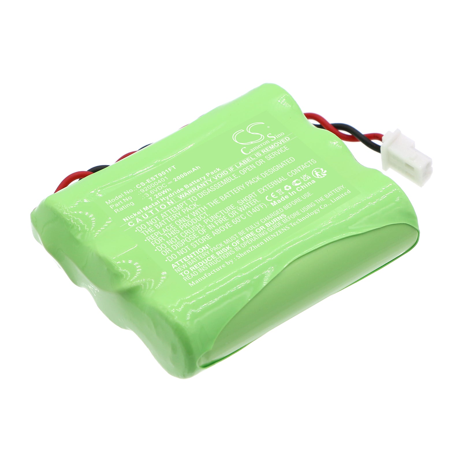 CS-EST901FT Replacement Battery – Compatible with 101100, 901021
