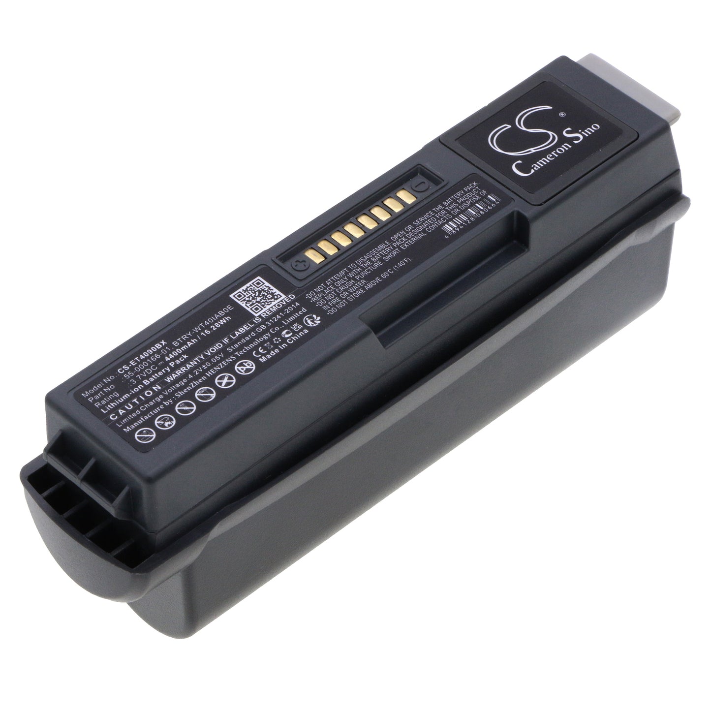 3.7V 4400mAh/16.28Wh Li-ion Barcode/Scanner Battery for Symbol