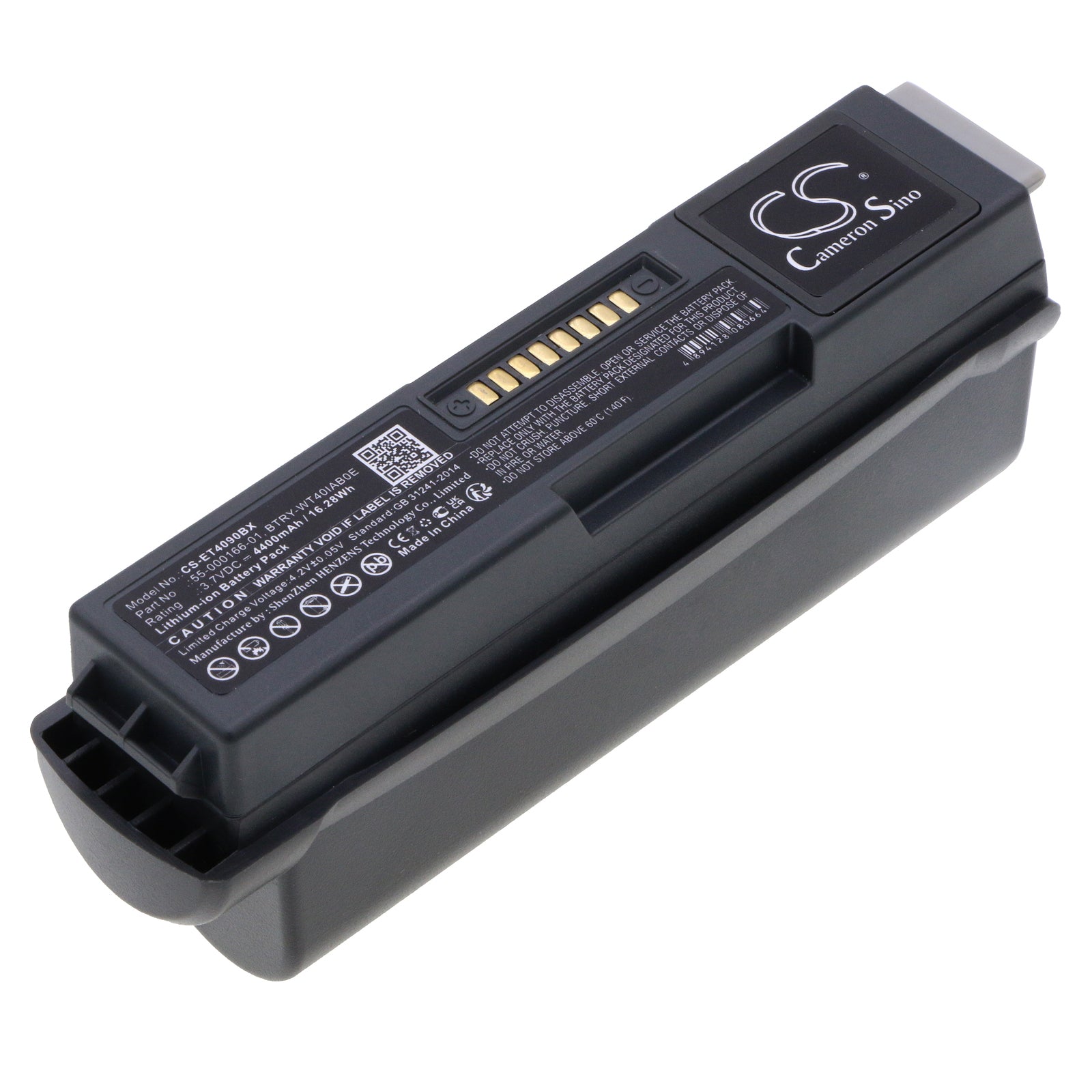 3.7V 4400mAh/16.28Wh Li-ion Barcode/Scanner Battery for Symbol